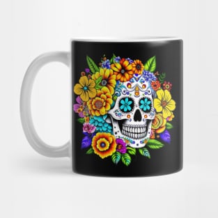 Dia De Los Muertos, Sugar Skull Design Mug